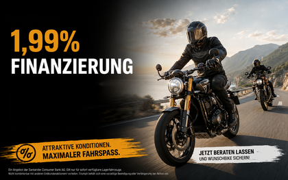 Sichere dir jetzt 1,99 % Finanzierung!