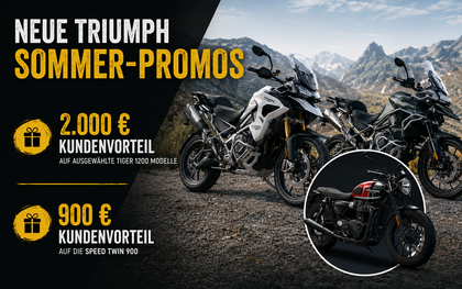 Triumph Sommer-Vorteile